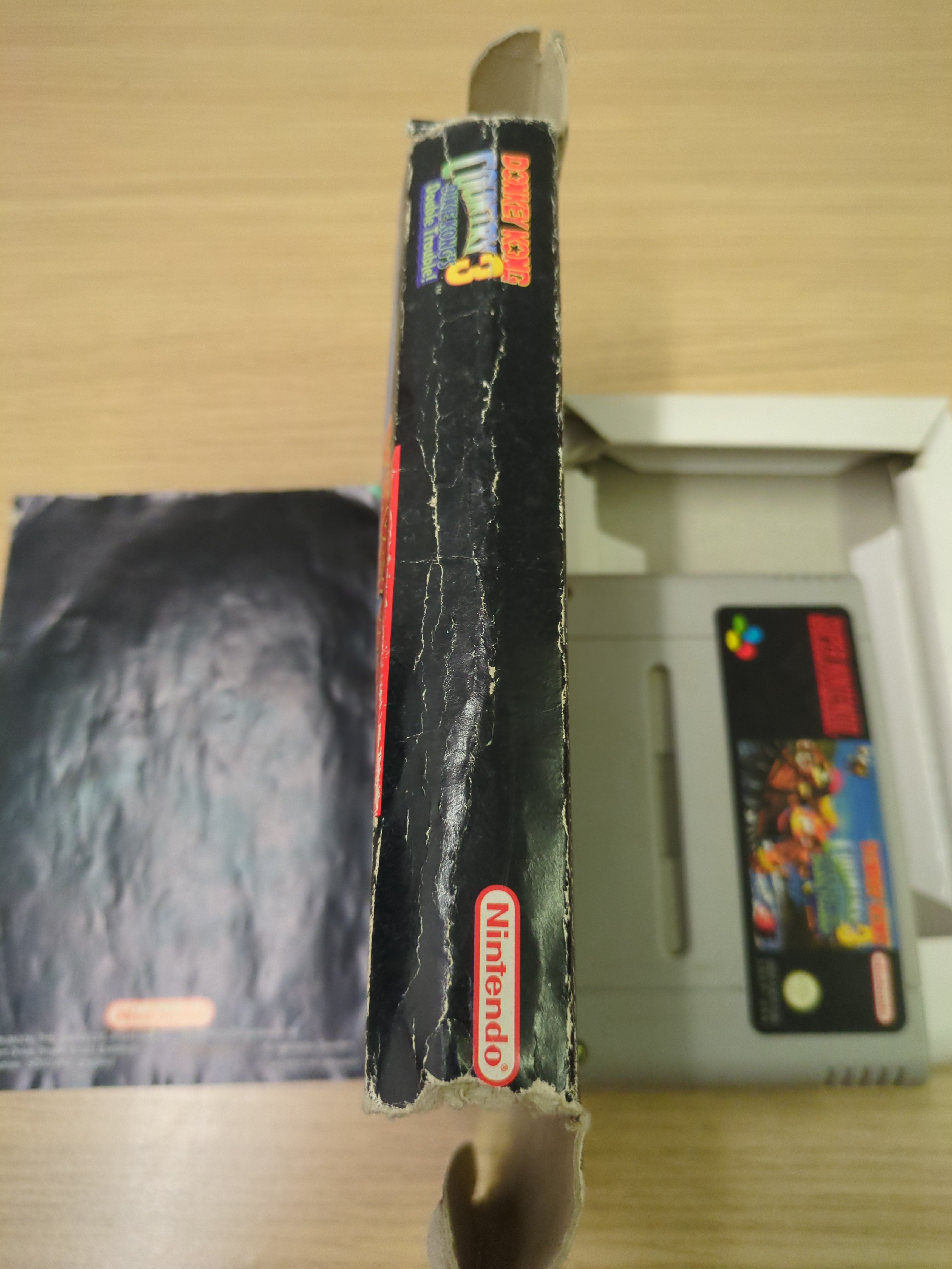 Donkey Kong Country 3 Dixie Kong's Double Trouble Super Nintendo SNES game Donkey Kong Country 3 Dixie Kong's Double Trouble Super Nintendo SNES game